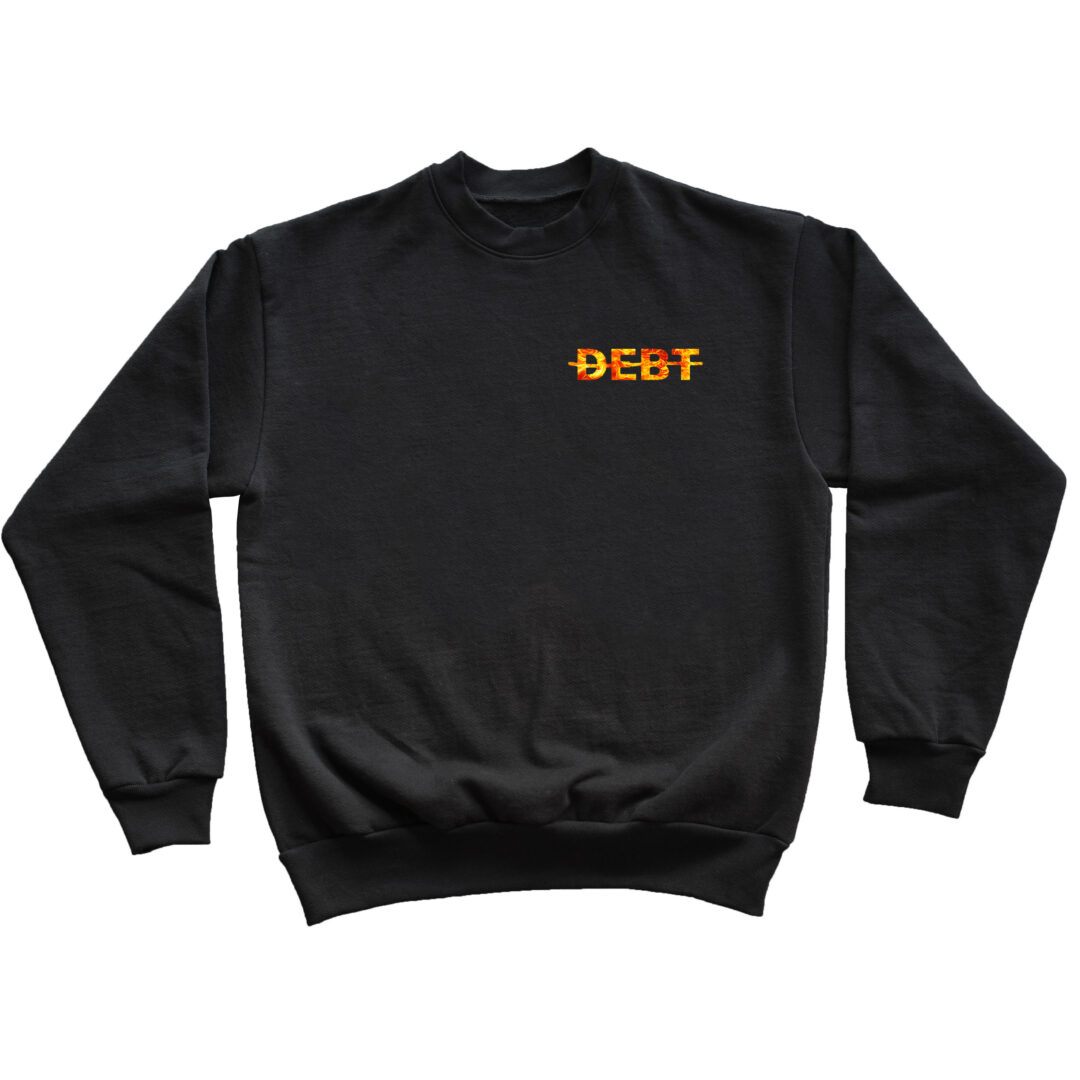 Abolish Debt Fire Crewneck