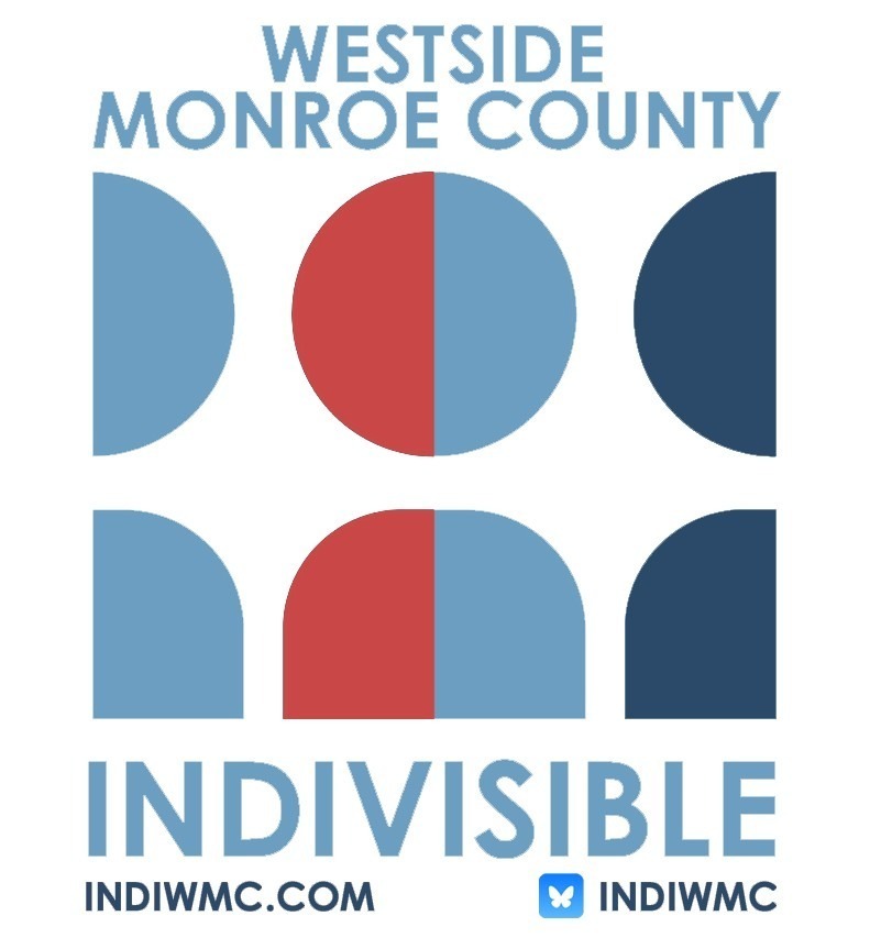 Westside Monroe County Indivisible logo